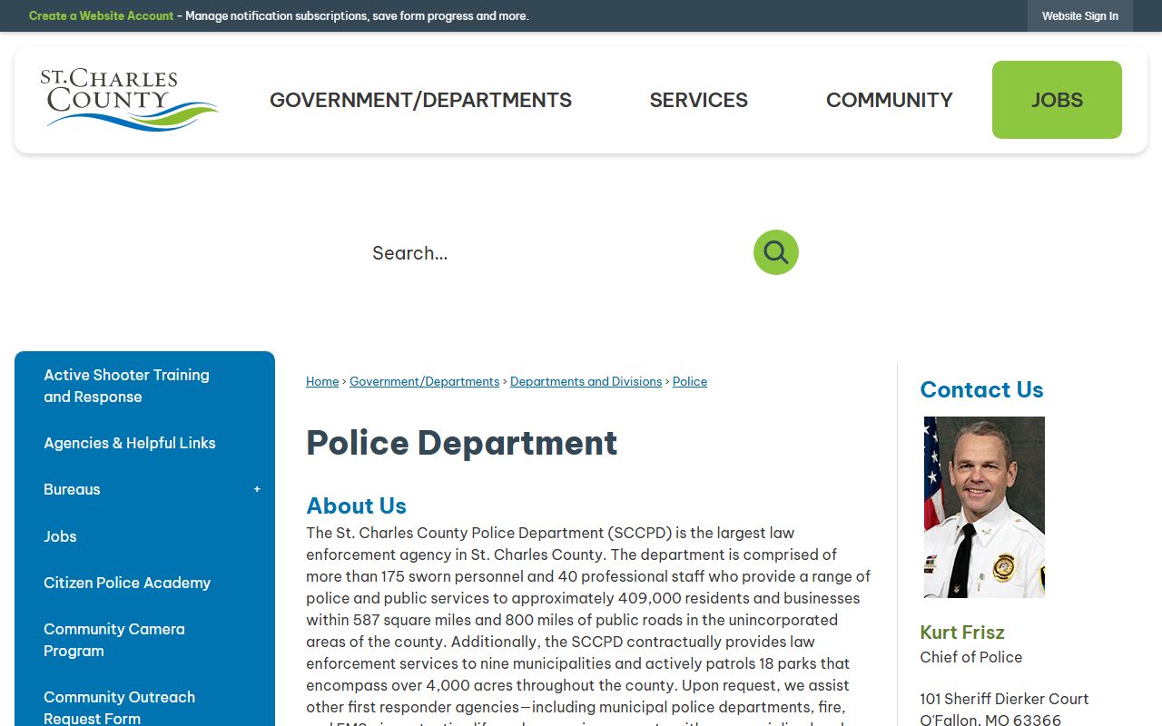 St. Charles County arrest records police source