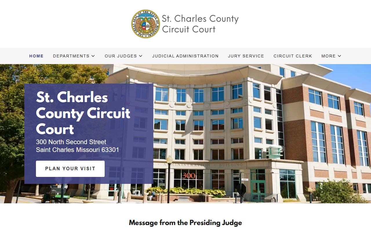 St. Charles County court records Circuit Court homepage